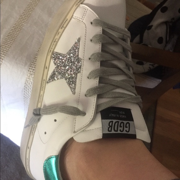 Golden Goose Hi star platform sneakers size 38 EUC box included - Picture 3 of 4